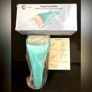New in Box Facial Ice Roller Beauty Product Face Refresher & Fights Fatigue